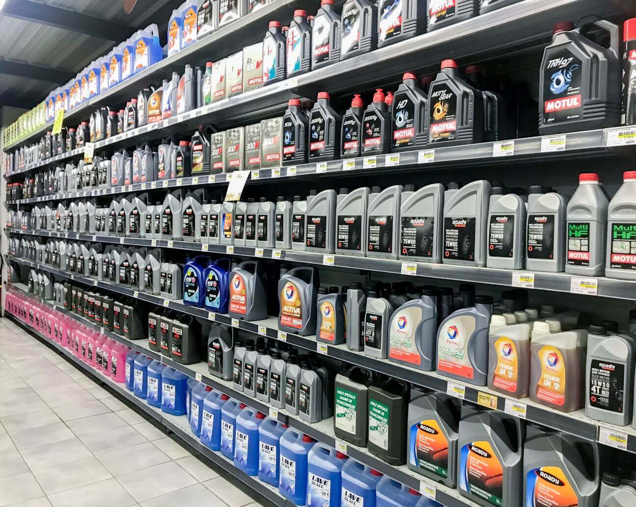 Huiles & liquides